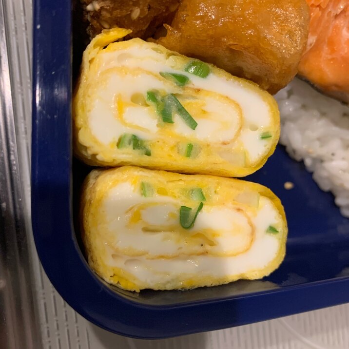 ネギ入り卵焼き